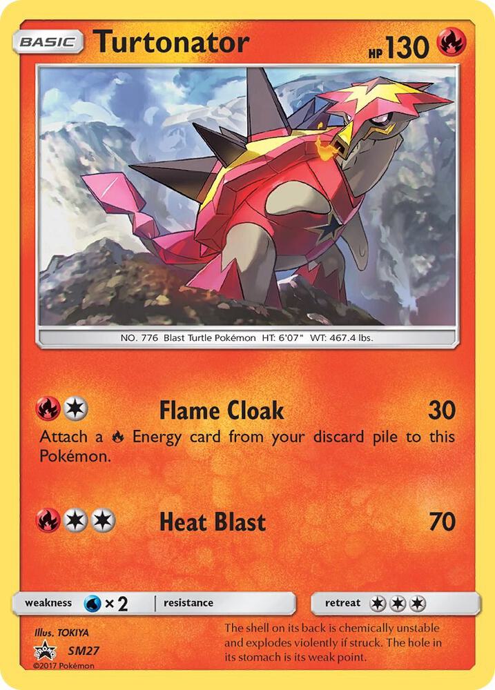 Turtonator SM27 (SM Promos) - Holofoil