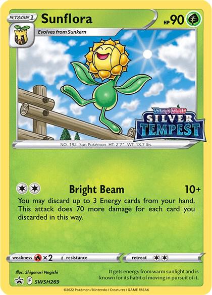Sunflora Prerelease SWSH269 (SWSH: Sword & Shield Promo Cards) - Holofoil