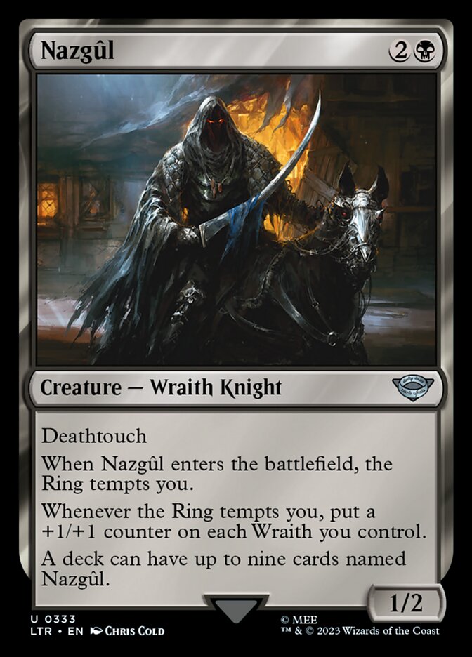 Nazgûl 333 (Universes Beyond: The Lord of the Rings: Tales of Middle-earth)