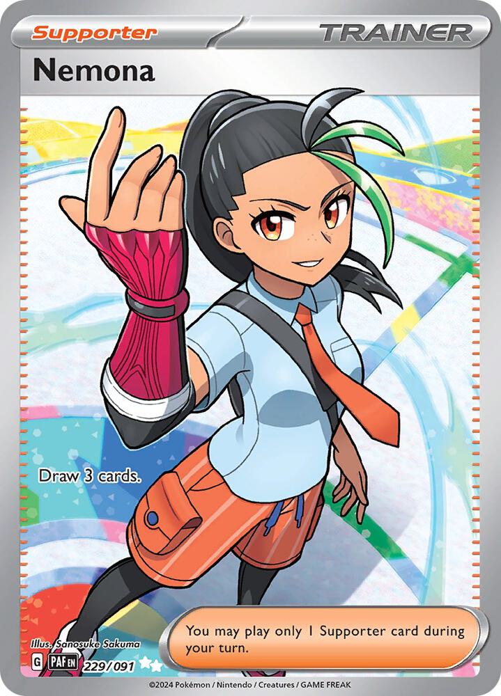 Nemona 229/091 (SV: Paldean Fates) - Holofoil