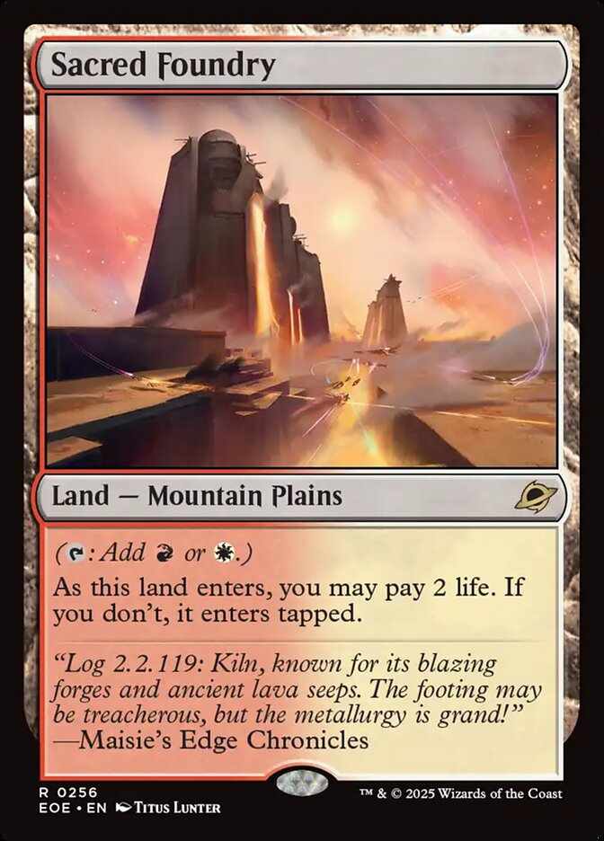 Sacred Foundry 256 (Edge of Eternities)