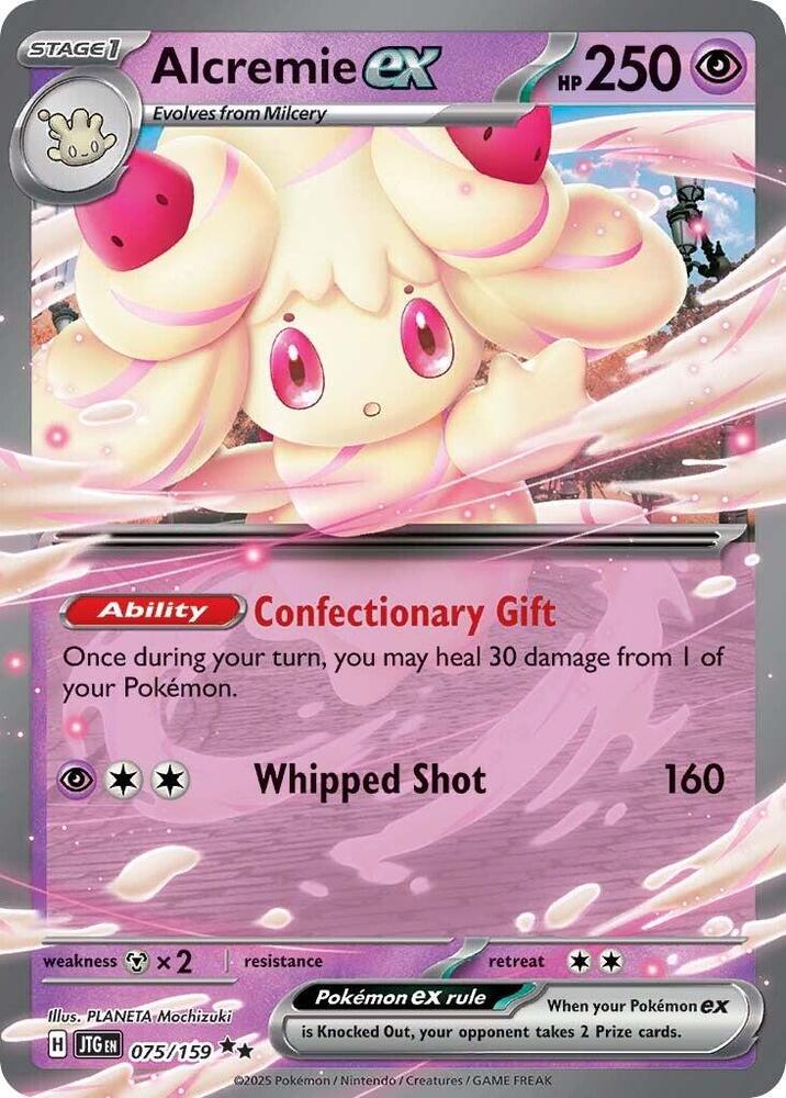 Alcremie ex 075/159 (SV09: Journey Together) - Holofoil