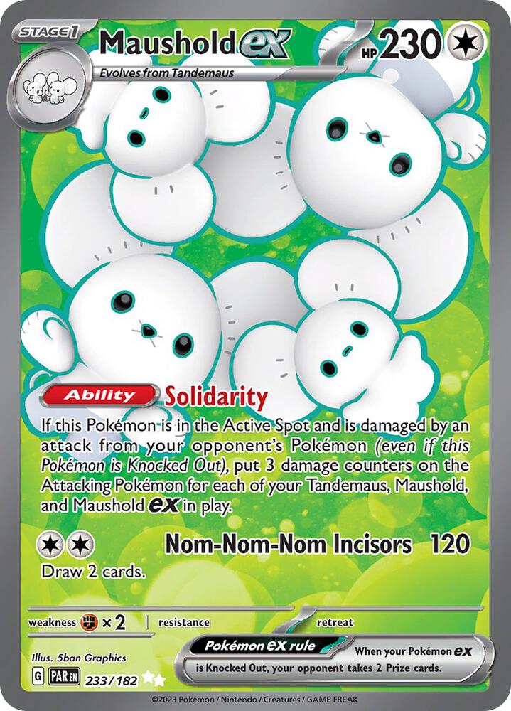 Maushold ex 233/182 (SV04: Paradox Rift) - Holofoil