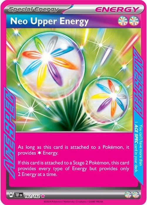 Neo Upper Energy 162/162 (SV05: Temporal Forces) - Holofoil