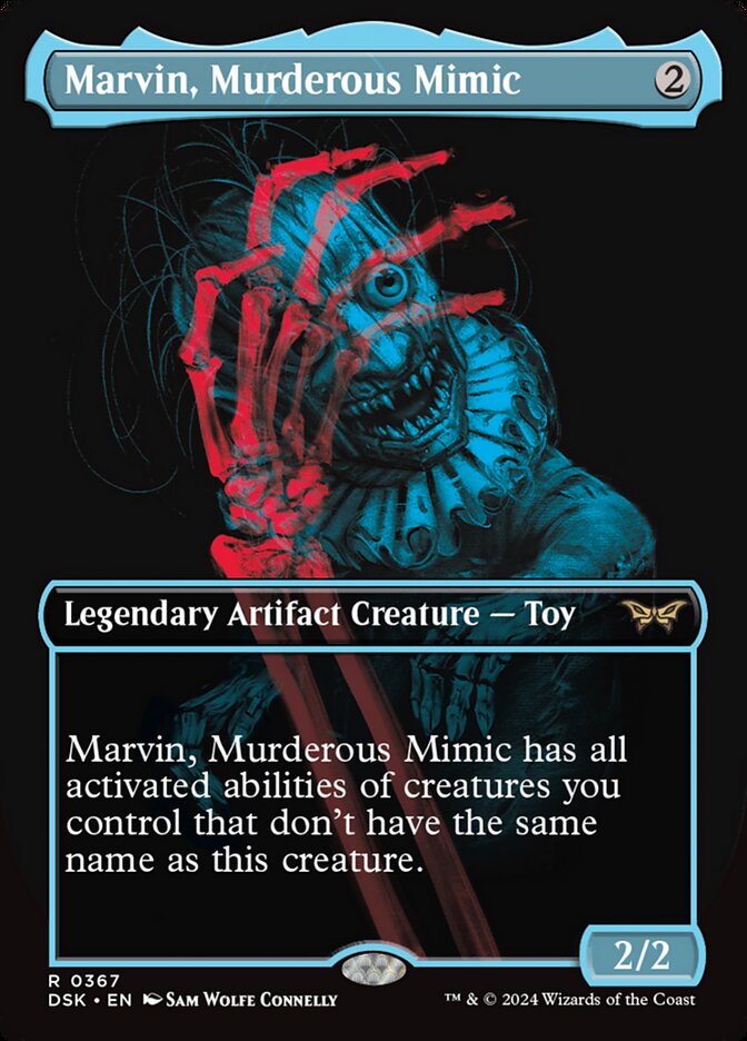 Marvin, Murderous Mimic 367 (Duskmourn: House of Horror) - Borderless