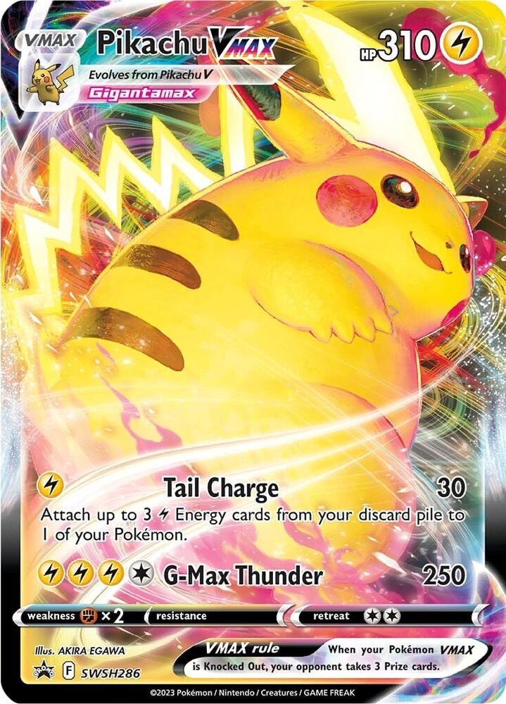 Pikachu VMAX SWSH286 (SWSH: Sword & Shield Promo Cards) - Holofoil