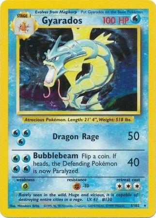 Gyarados 006/102 (Base Set) - Unlimited Holofoil