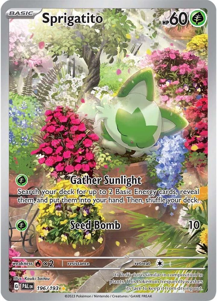 Sprigatito 196/193 (SV02: Paldea Evolved) - Holofoil