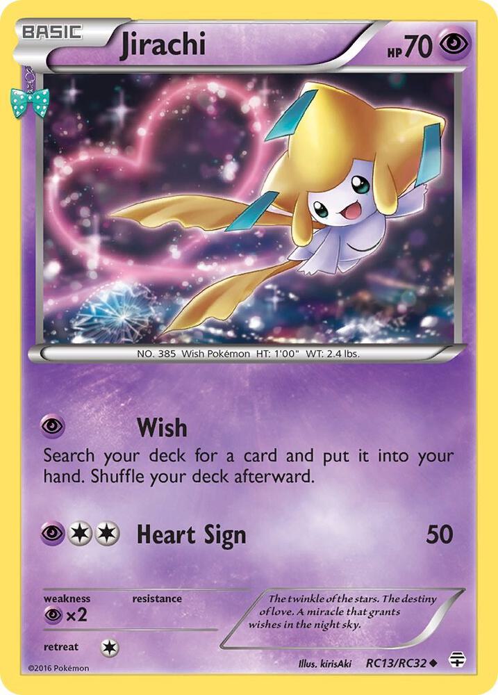 Jirachi RC13/RC32 (Generations: Radiant Collection) - Holofoil