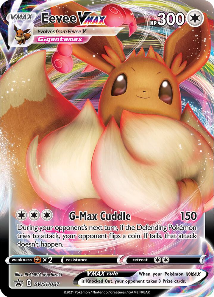 Eevee VMAX SWSH087 (SWSH: Sword & Shield Promo Cards) - Holofoil