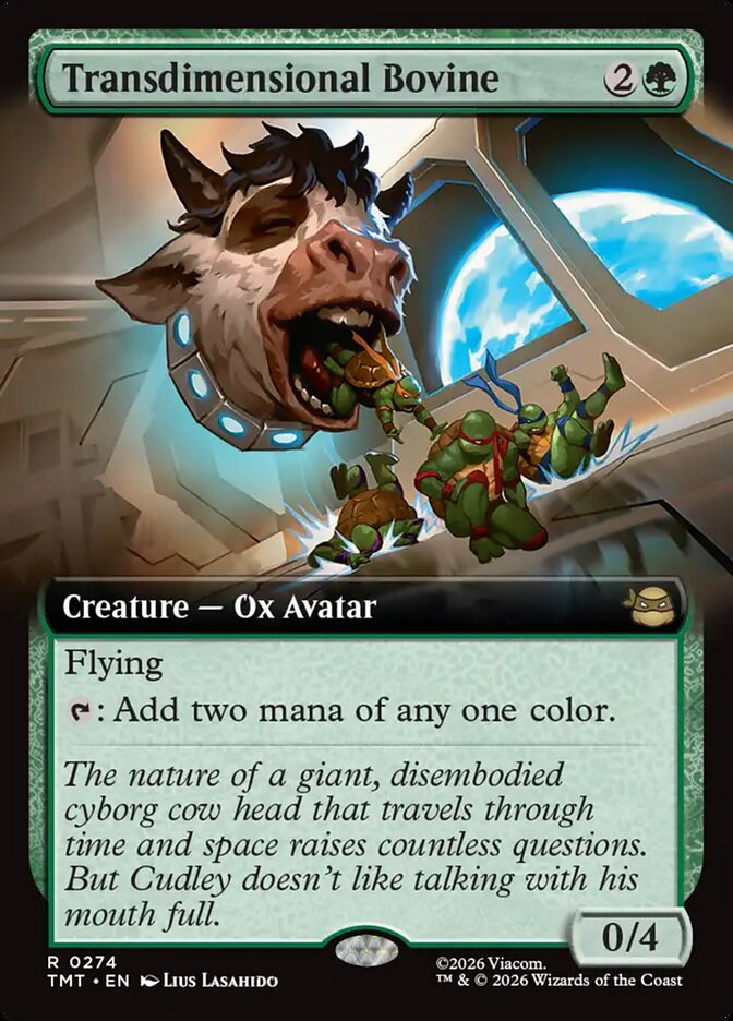 Transdimensional Bovine 274 (Teenage Mutant Ninja Turtles) - Extended Art