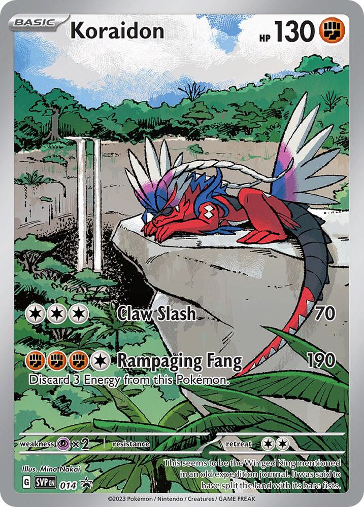 Koraidon 014 (SV: Scarlet & Violet Promo Cards) - Holofoil