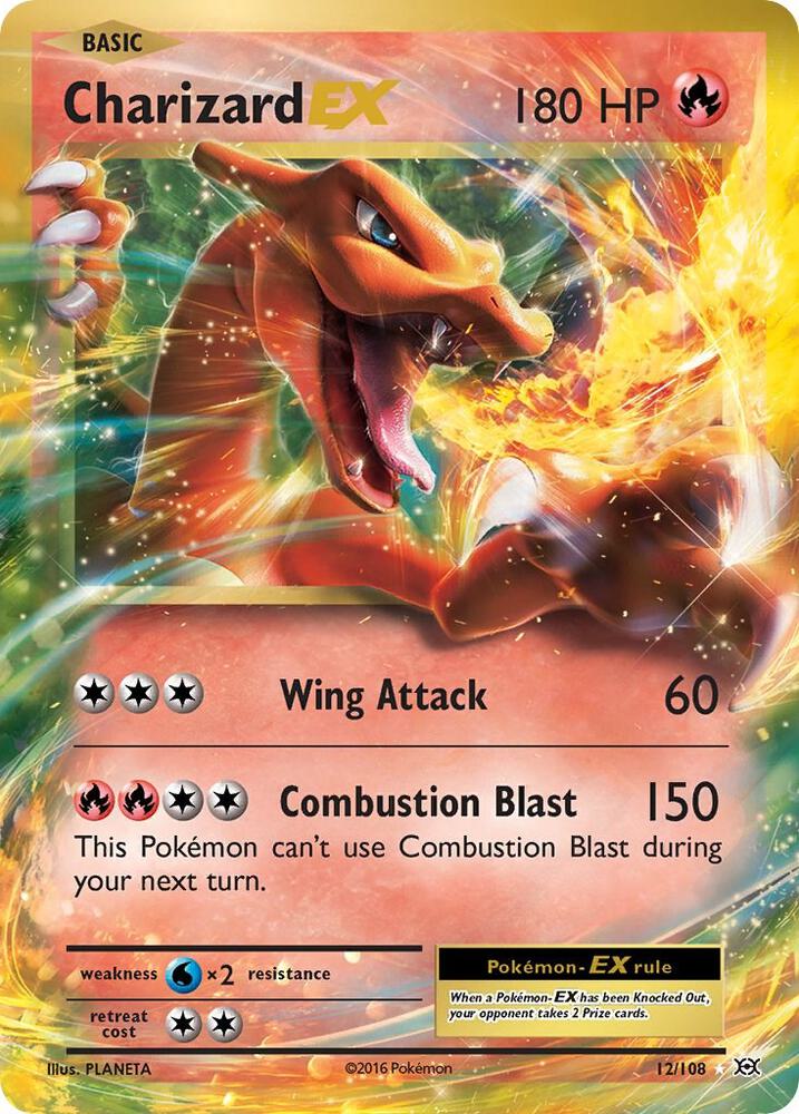 Charizard EX 12/108 (XY - Evolutions) - Holofoil
