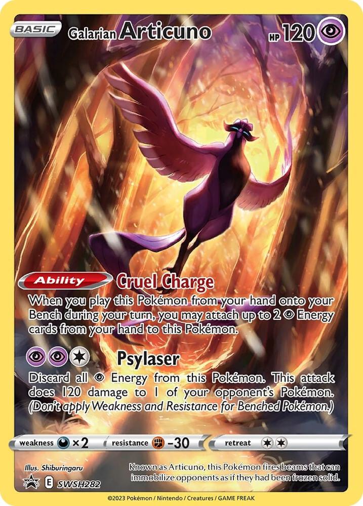 Galarian Articuno SWSH282 (SWSH: Sword & Shield Promo Cards) - Holofoil