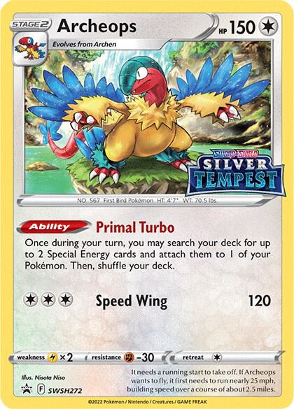 Archeops Prerelease SWSH272 (SWSH: Sword & Shield Promo Cards) - Holofoil