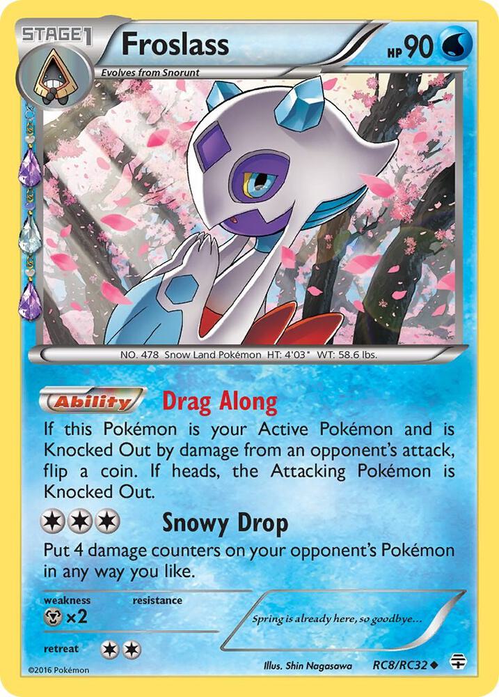 Froslass RC8/RC32 (Generations: Radiant Collection) - Holofoil