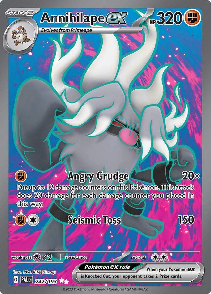 Annihilape ex 242/193 (SV02: Paldea Evolved) - Holofoil