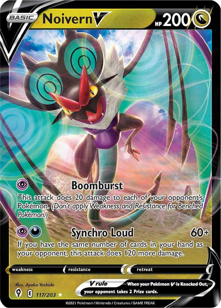 Noivern V 117/203 (SWSH07: Evolving Skies) - Holofoil