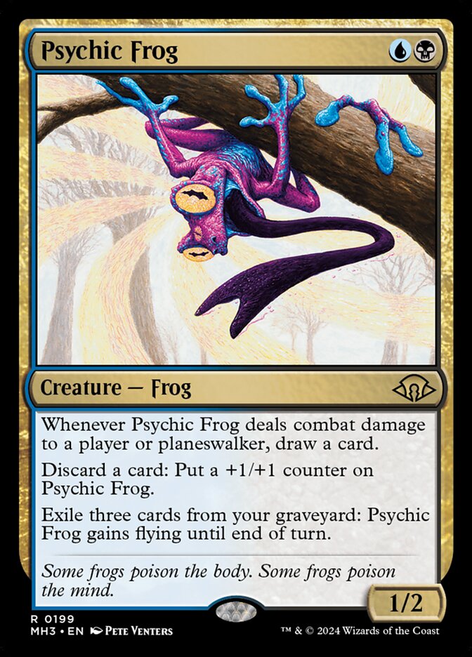 Psychic Frog 199 (Modern Horizons 3) - Foil