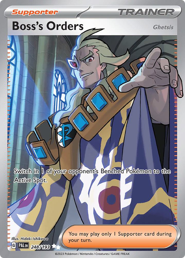 Boss's Orders 248/193 (SV02: Paldea Evolved) - Holofoil
