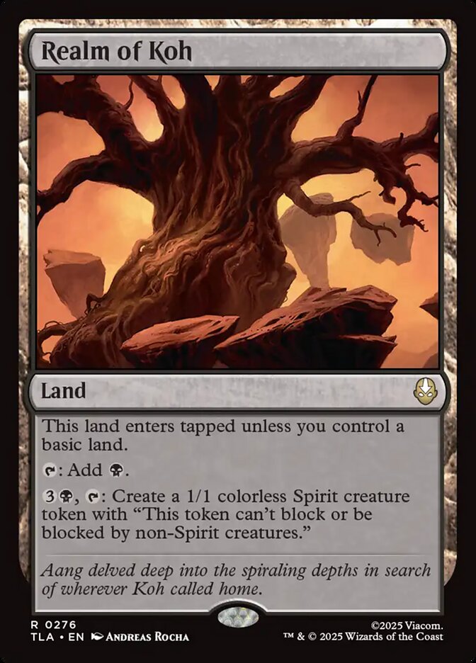 Realm of Koh 276/286 (Avatar: The Last Airbender) - Foil