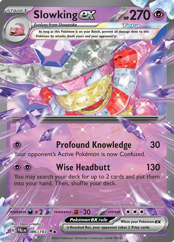 Slowking ex 086/193 (SV02: Paldea Evolved) - Holofoil