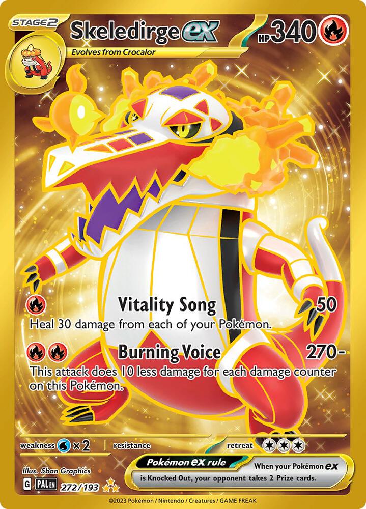 Skeledirge ex 272/193 (SV02: Paldea Evolved) - Holofoil