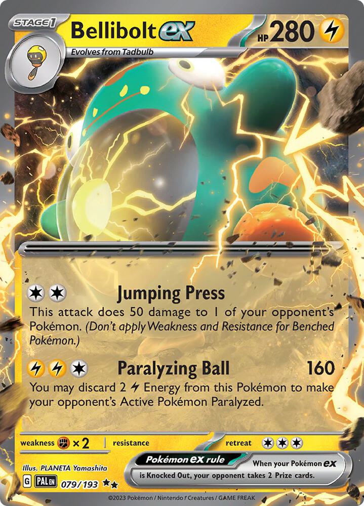 Bellibolt ex 079/193 (SV02: Paldea Evolved) - Holofoil