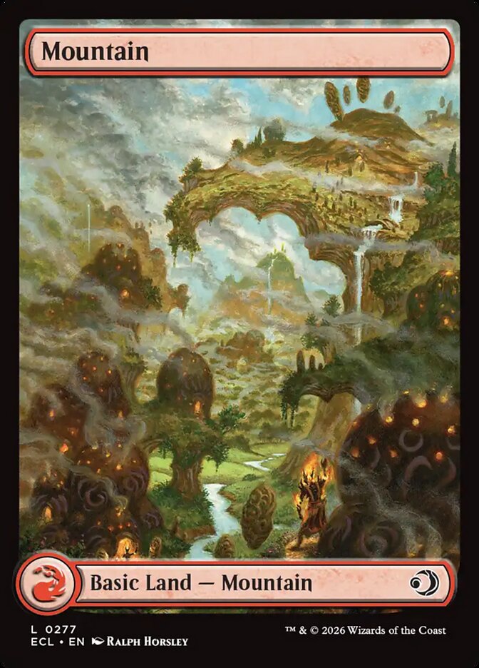 Mountain 277 (Lorwyn Eclipsed) - Full Art
