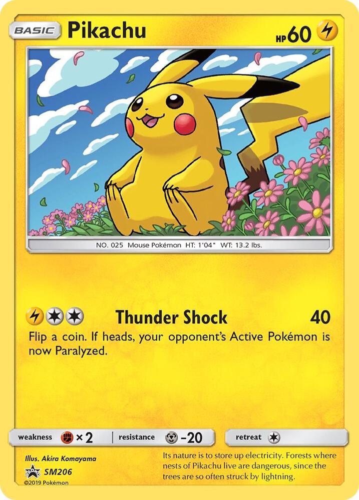 Pikachu SM206 (SM Promos) - Holofoil
