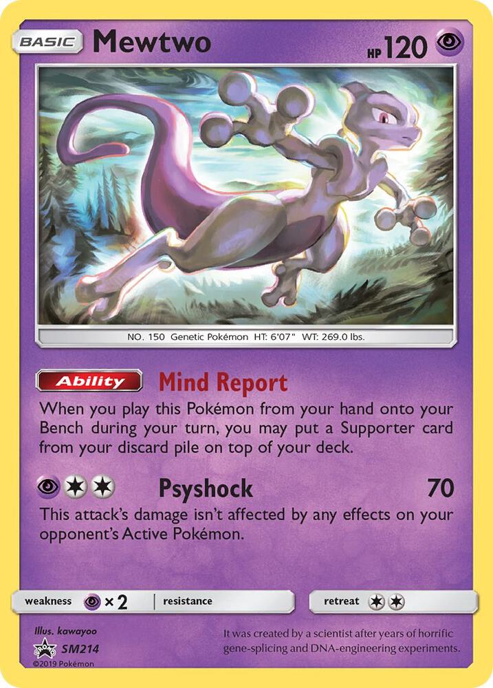 Mewtwo SM214 (SM Promos) - Holofoil