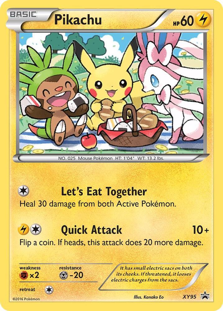 Pikachu XY95 (XY Promos) - Holofoil