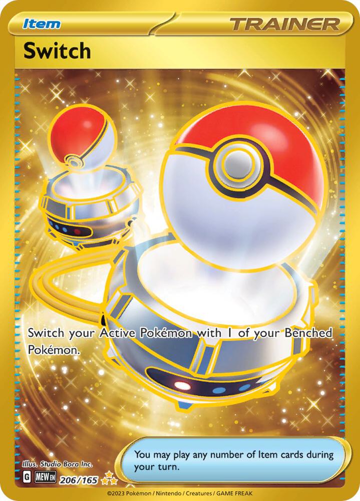 Switch 206/165 (SV: Scarlet & Violet 151) - Holofoil