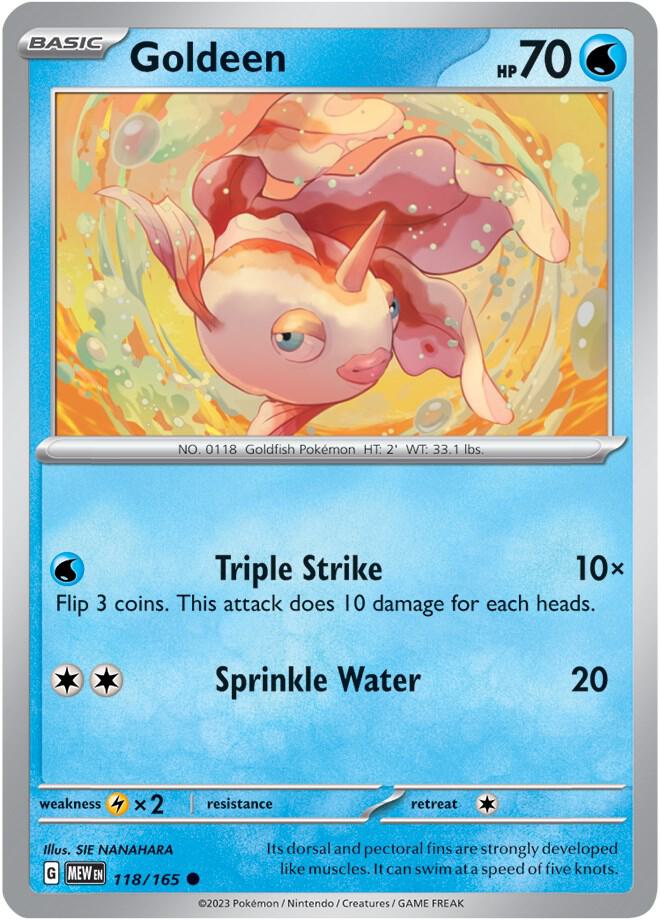 Goldeen 118/165 (SV: Scarlet & Violet 151)
