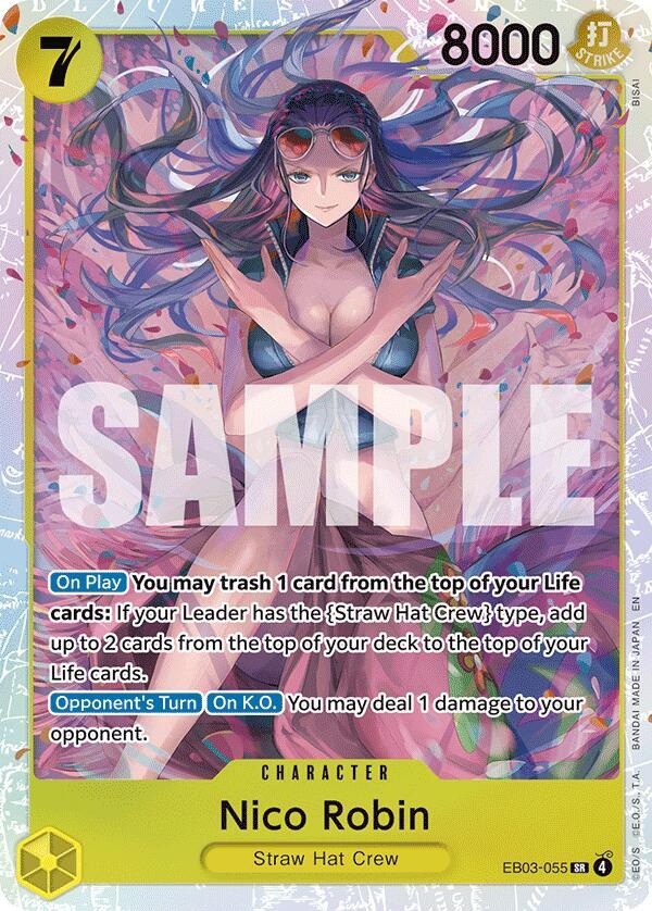 Nico Robin EB03-055 (Extra Booster: One Piece Heroines Edition) - Foil