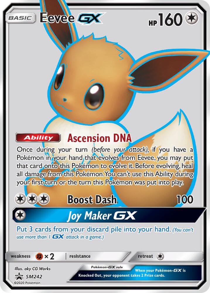 Eevee GX SM242 (SM Promos) - Holofoil