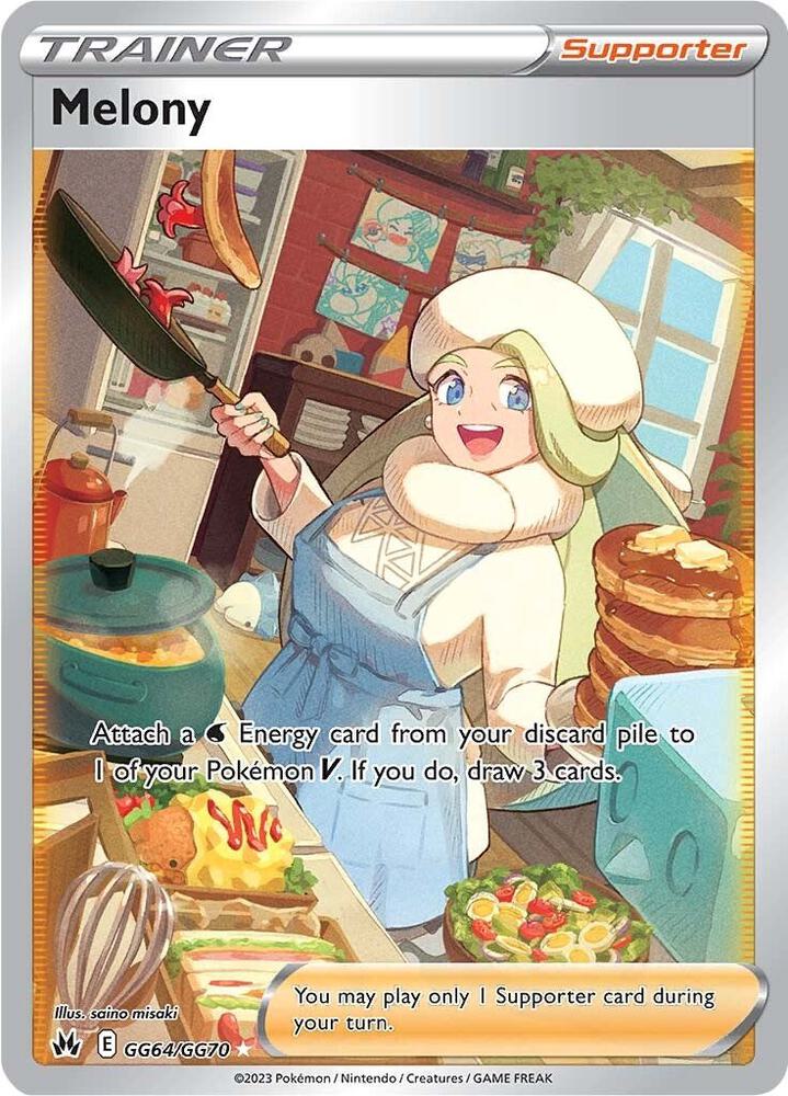 Melony GG64/GG70 (Crown Zenith: Galarian Gallery) - Holofoil