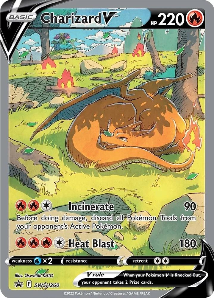 Charizard V SWSH260 (SWSH: Sword & Shield Promo Cards) - Holofoil