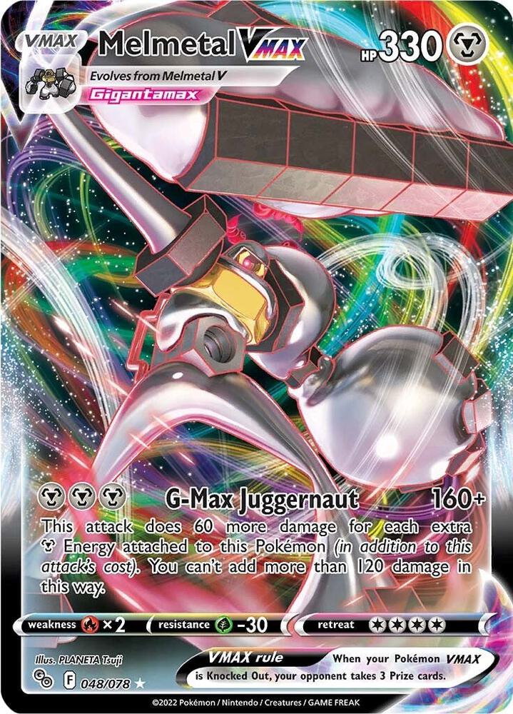 Melmetal VMAX 048/078 (Pokemon GO) - Holofoil