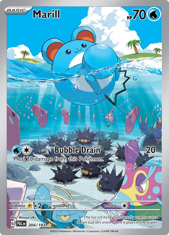 Marill 204/193 (SV02: Paldea Evolved) - Holofoil