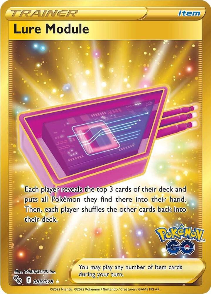 Lure Module Secret 088/078 (Pokemon GO) - Holofoil