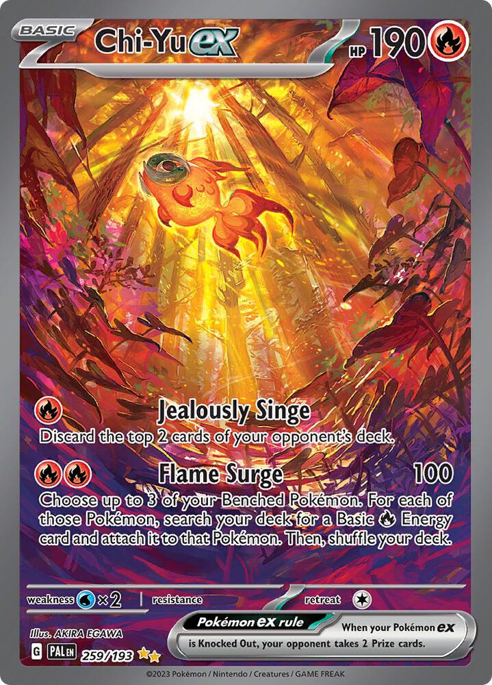 Chi-Yu ex 259/193 (SV02: Paldea Evolved) - Holofoil