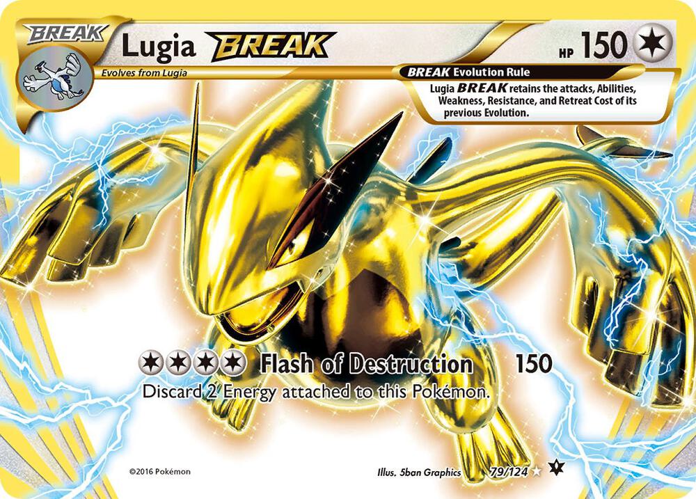 Lugia BREAK 79/124 (XY - Fates Collide) - Holofoil