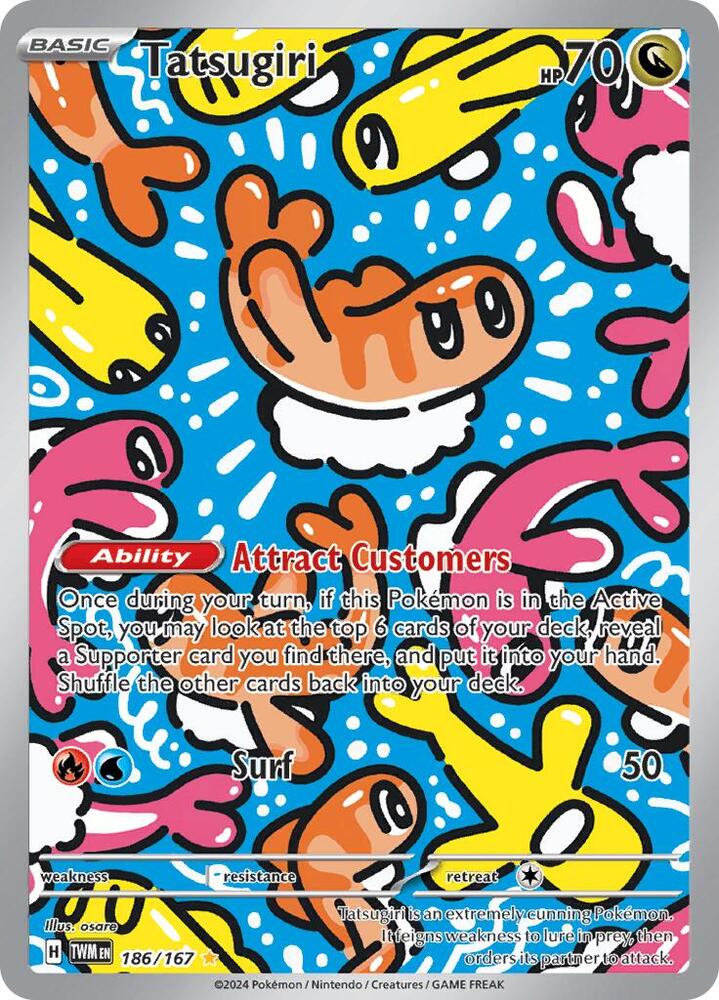 Tatsugiri 186/167 (SV06: Twilight Masquerade) - Holofoil