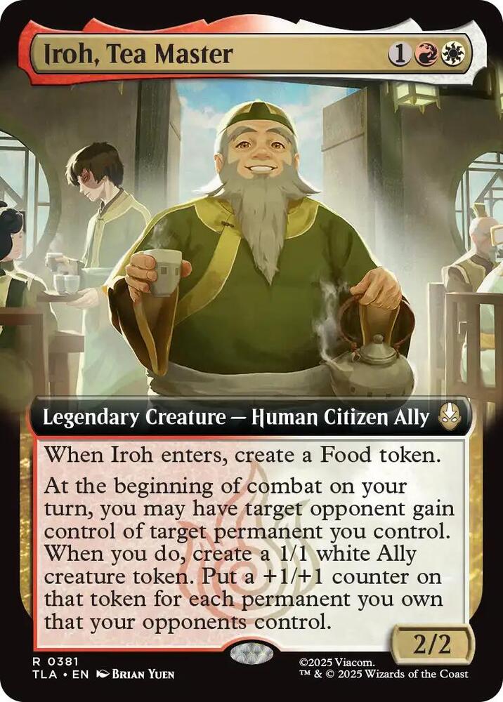 Iroh, Tea Master 381 (Avatar: The Last Airbender) - Extended Art