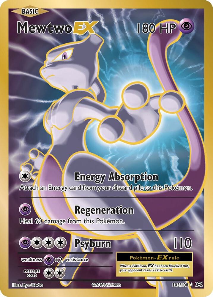 Mewtwo EX 103/108 (XY - Evolutions) - Holofoil