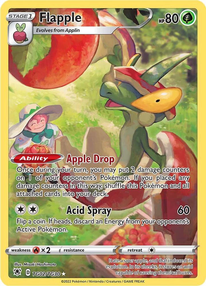 Flapple TG02/TG30 (SWSH10: Astral Radiance Trainer Gallery) - Holofoil
