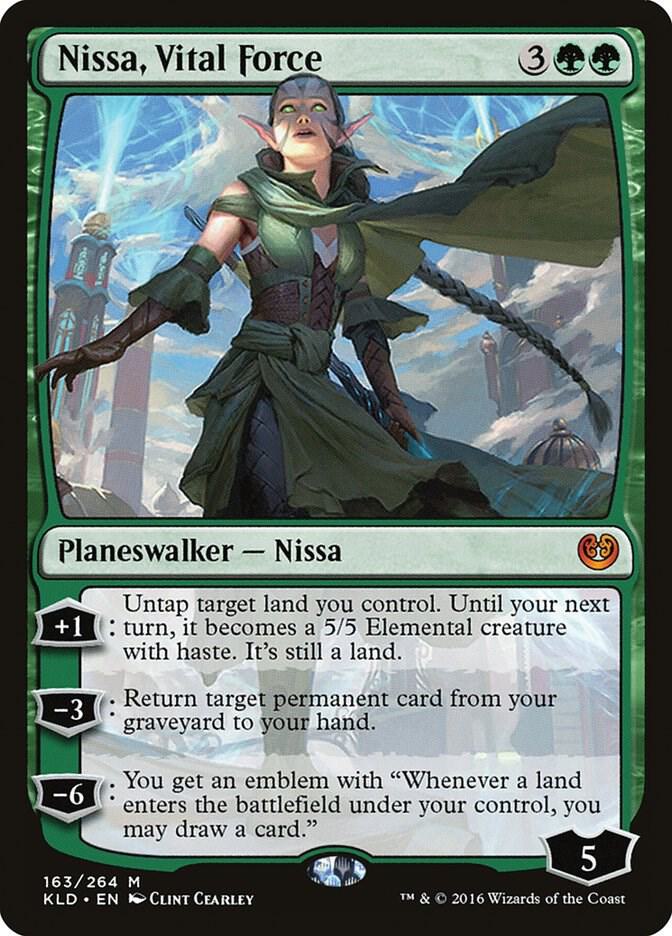 Nissa, Vital Force 163/264 (Kaladesh)