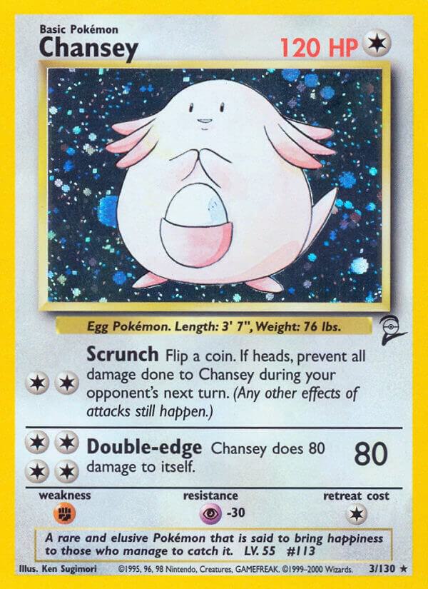 Chansey 003/130 (Base Set 2) - Holofoil