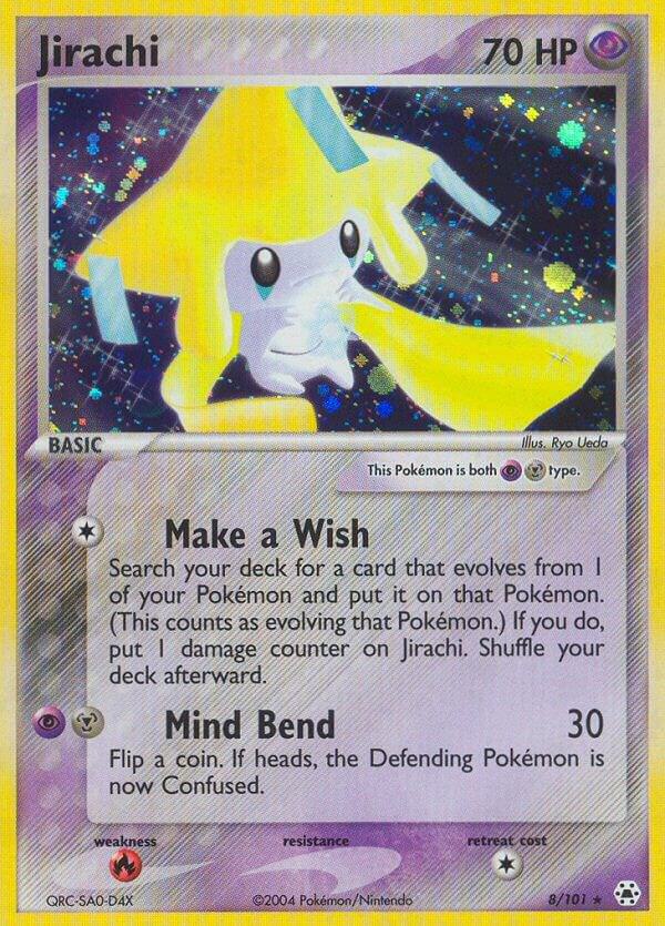 Jirachi 8/101 (Hidden Legends) - Holofoil
